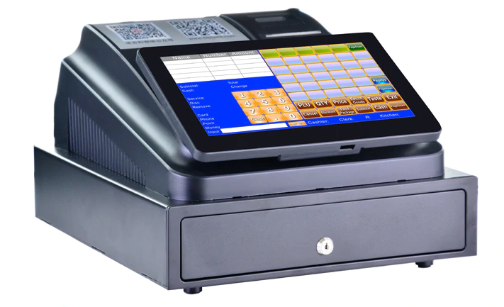 Buy ECR Cash Register Machine For Restaurant Or Retail Store  at cheap price